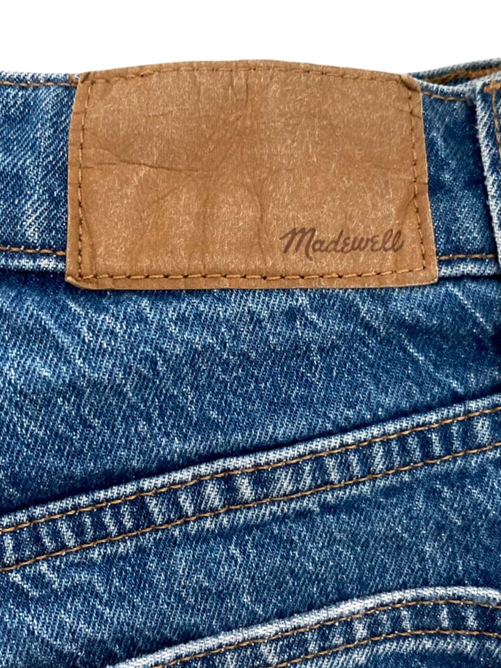 MADEWELL The Perfect Vintage Wide-Leg Crop Jeans Size 27P Blue - Picture 11 of 14